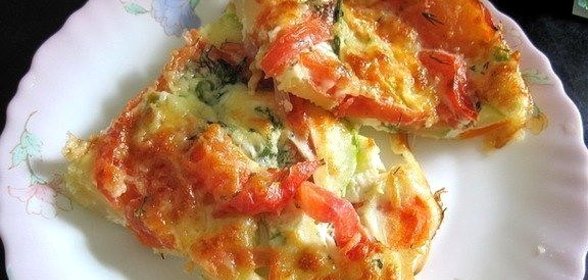 Омлет с овощами «Эдем»