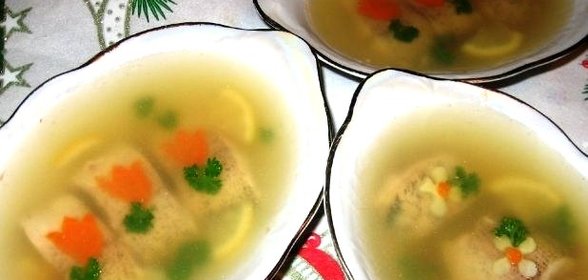 Щука заливная