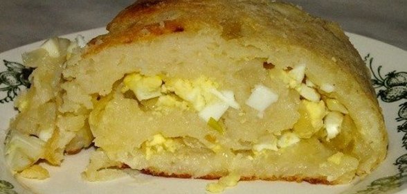 Картофельный рулет