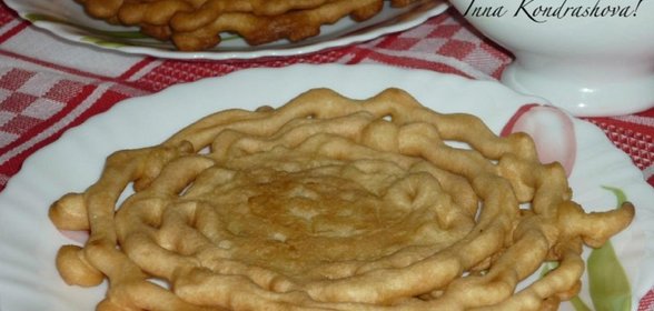 Французские кружевные блины