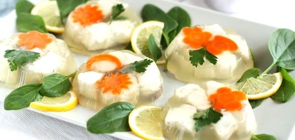 Заливное из скумбрии
