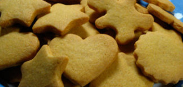 Простое песочное печенье