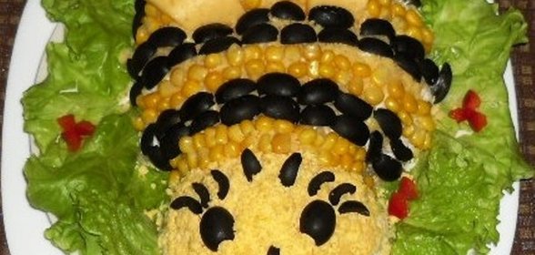 Салат Пчелка