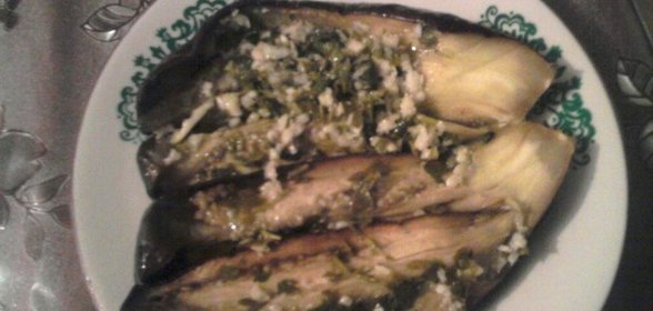 Баклажаны куриные лапки