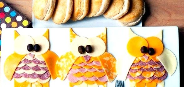 Бутерброды на день рождения ребенка