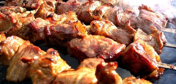 Узбекский шашлык