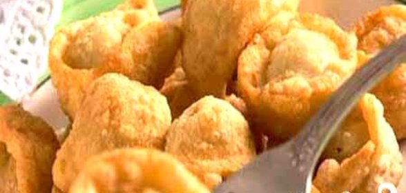 Пельмени с капустой и грибами