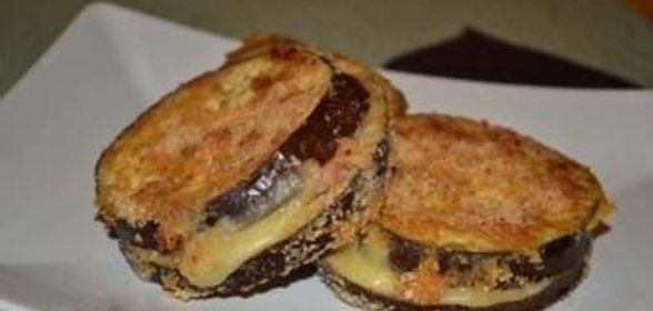 Баклажаны с сыром и ветчиной