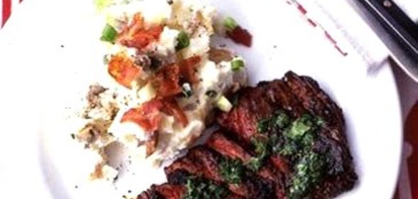 Стейк с чили и тмином