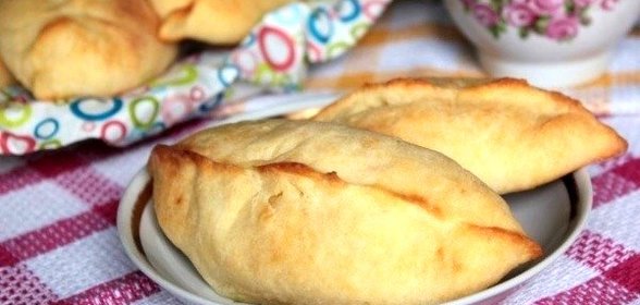 Творожные пирожки печёные