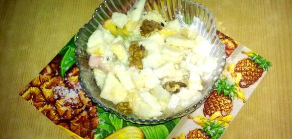 Салат Снежинка