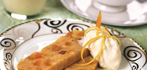 Пудинг из сдобного хлеба