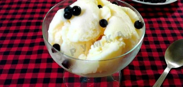 Домашнее мороженое из молока