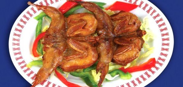 Перепела на гриле в темном ирландском соусе