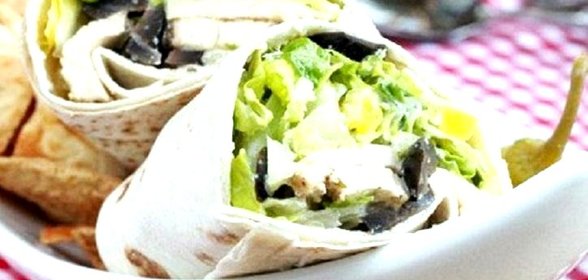 Рулетики Цезарь с курицей