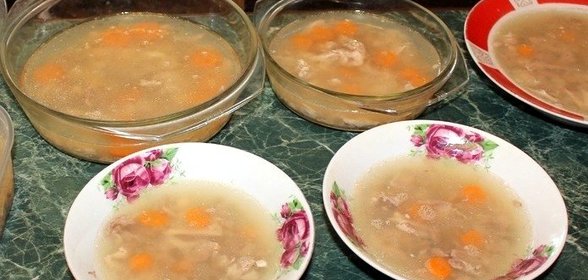 Холодец из индейки без желатина