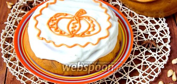 Тыквенный кекс в мультиварке