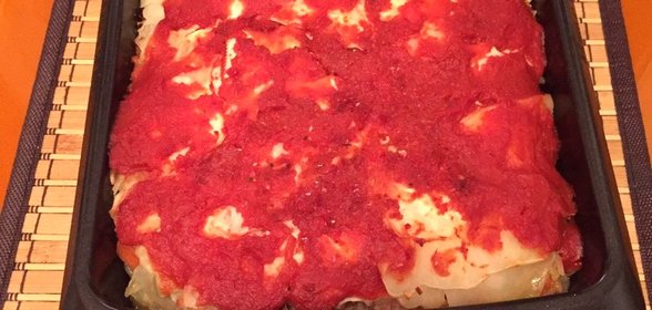 Ленивые голубцы с кроликом