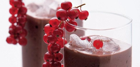 Шоколадно-фруктовый милк-шейк