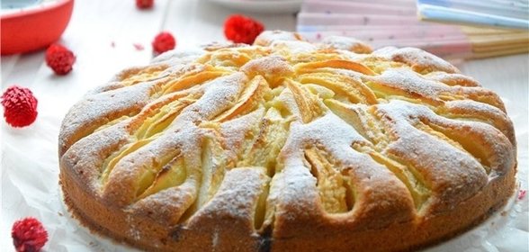 Корнуэльский яблочный пирог
