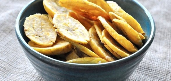 Банановые чипсы