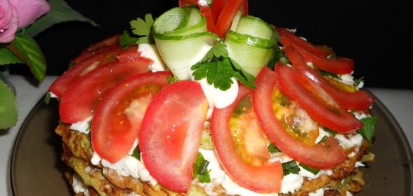 Кабачковый торт