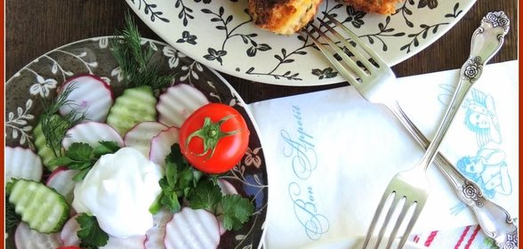 Котлеты рыбные в ореховой панировке