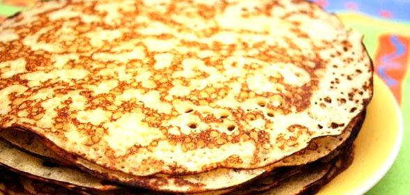Блины на кислом молоке