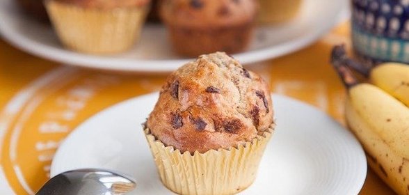 Протеиновые банановые маффины