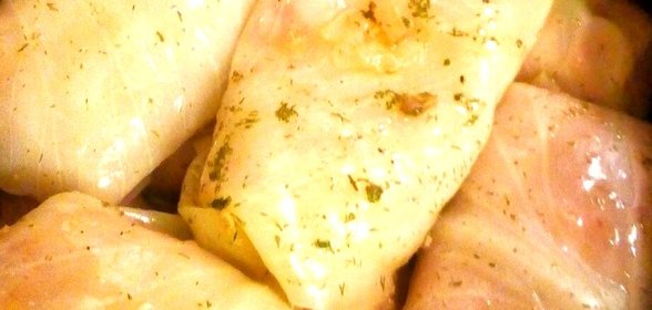 Голубцы в мультиварке с фаршем и рисом