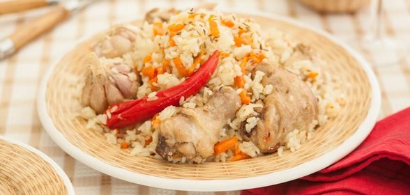 Плов из курицы