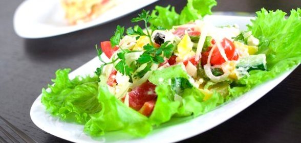 Овощной салат с пряностями