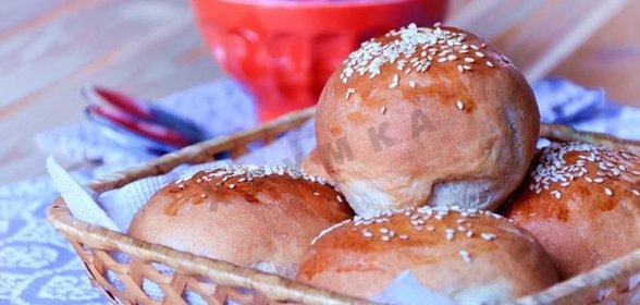 Домашние булочки для гамбургеров