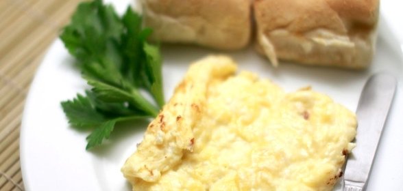 Яичница с сыром в духовке