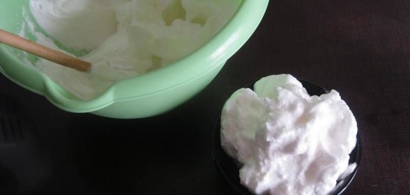 Белковый крем для торта