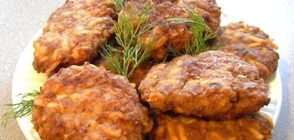 Котлеты из фарша с рисом