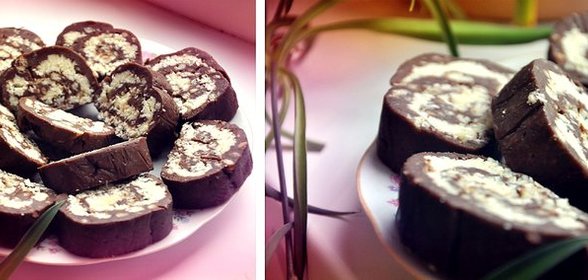 Кокосовые пирожные без запекания