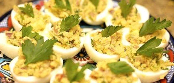 Яйца, фаршированные форшмаком