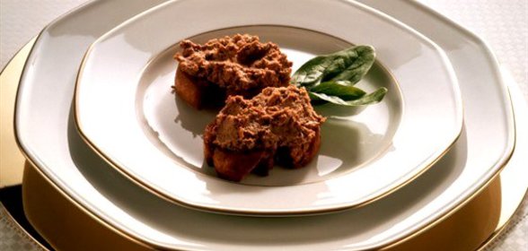 Грибной паштет с рикоттой