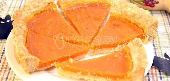 Пирог с начинкой из тыквы