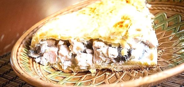 «Голубиный пирог» из курицы