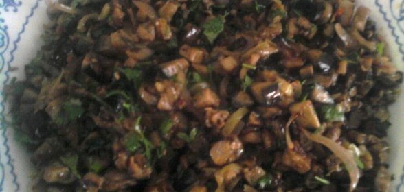 Баклажаны в яйце