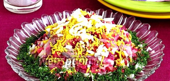 Селёдочный салат по-шведски