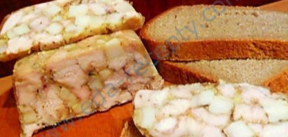 заливное курочка на завтрак