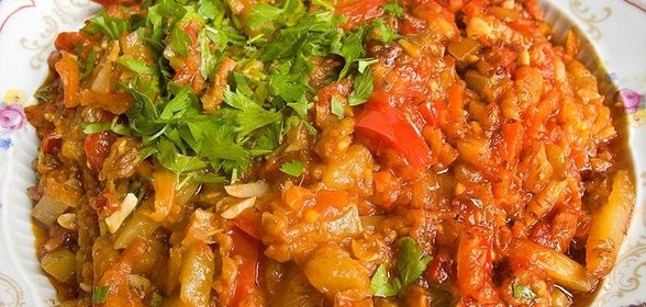 Рагу овощное с болгарским перцем