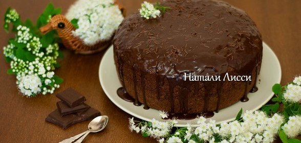 Ну очень шоколадный кекс с секретом