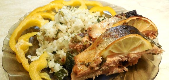 Форель с лимоном