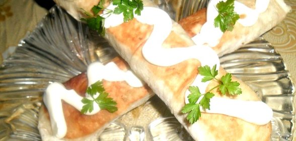 Сосиска в лаваше