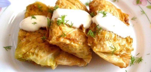 Мясные голубцы