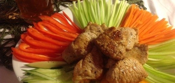 Медальоны из свинины